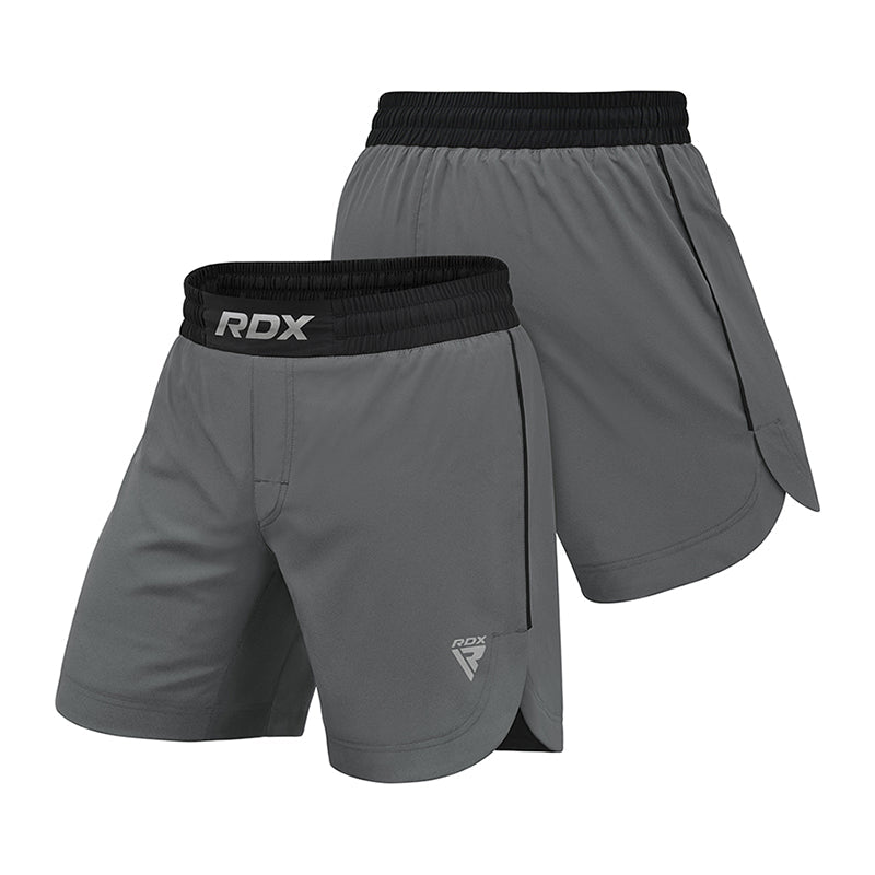RDX T15 MMA Fight Shorts#color_grey