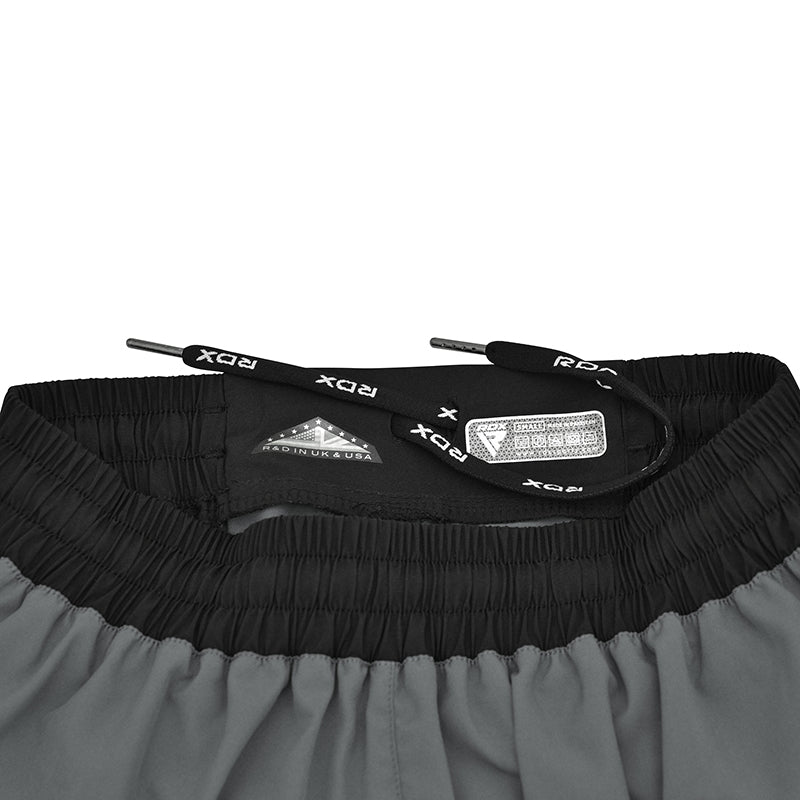 RDX T15 MMA Fight Shorts#color_grey