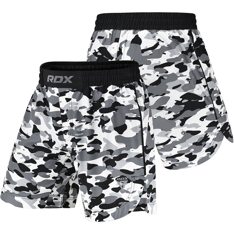 RDX T15 MMA Fight Shorts#color_camogrey